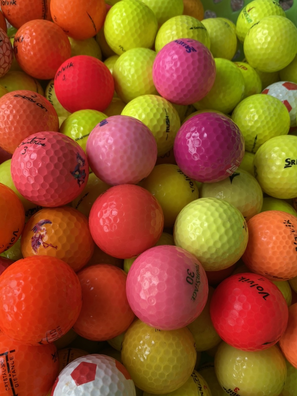 Bóng Golf Nhiều Màu Các Thương Hiệu Combo 10 Bóng