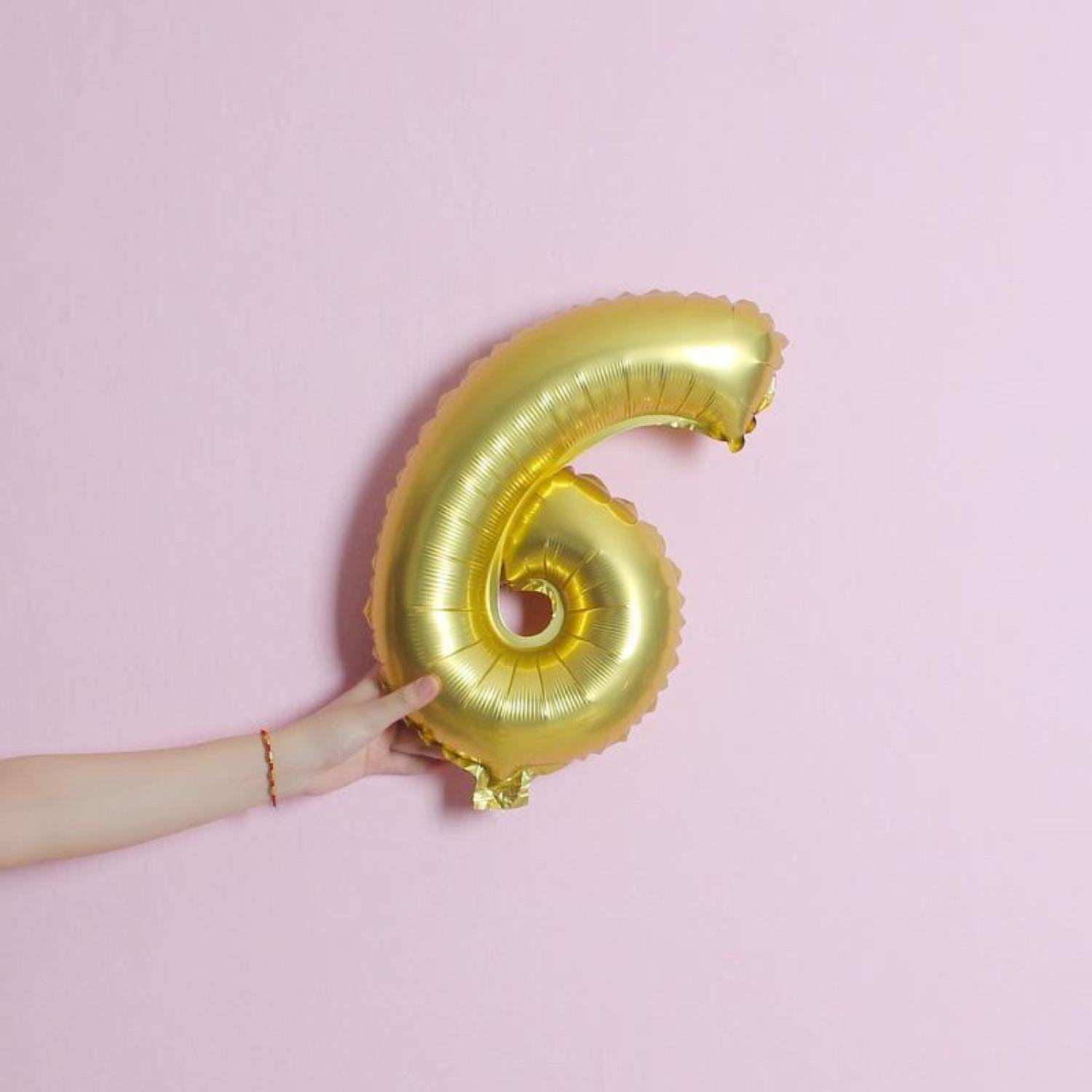 Bóng Số Màu Vàng Size Nhỏ 16inch