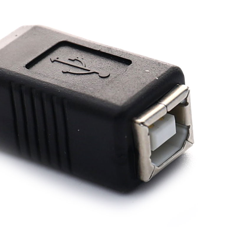 Ginni USB 2.0 type A Female to type B Male Printer Scanner Adapter Converter Connector