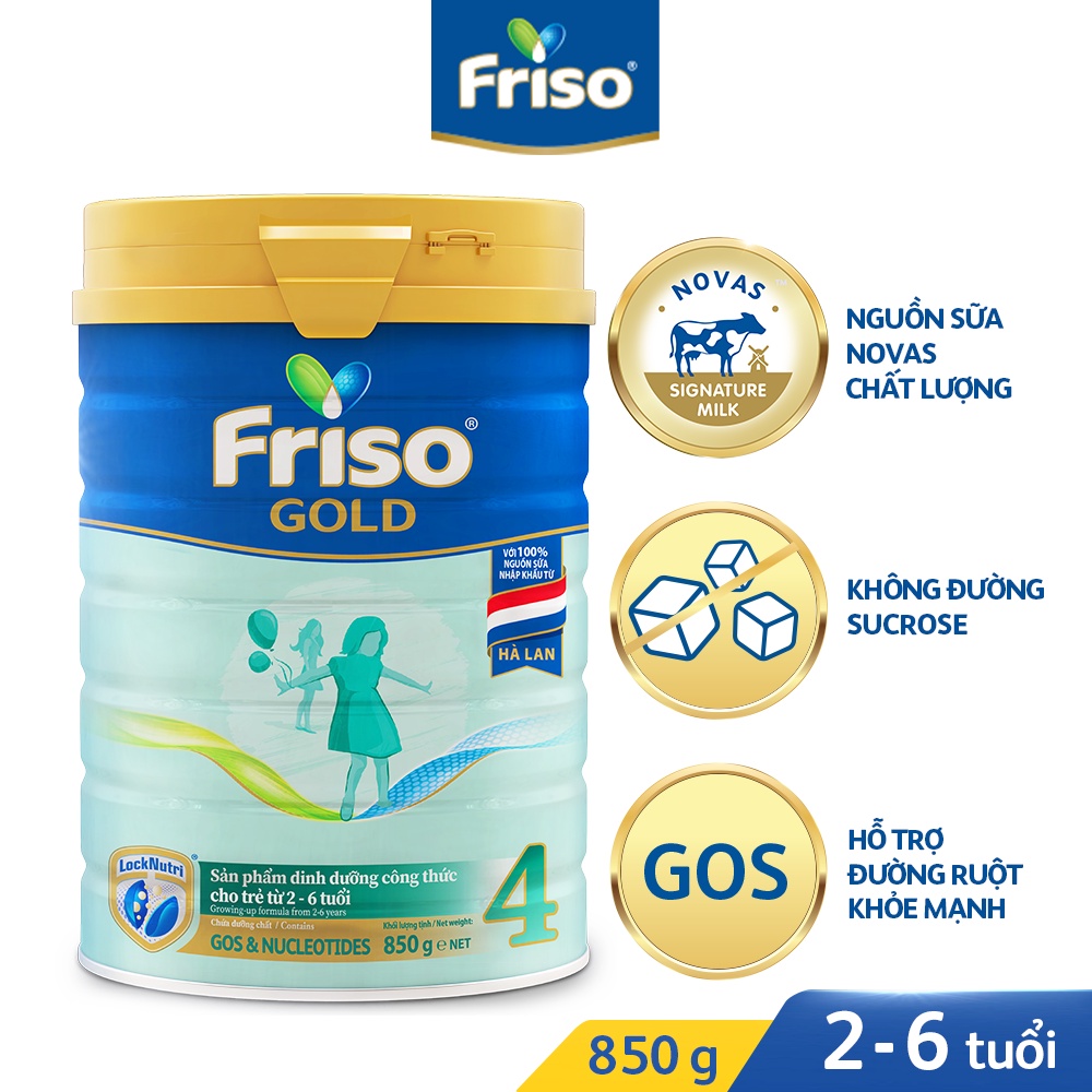 Sữa Bột Frisolac Gold số 1-2-3-4 850g [Hadala Milky Shop]