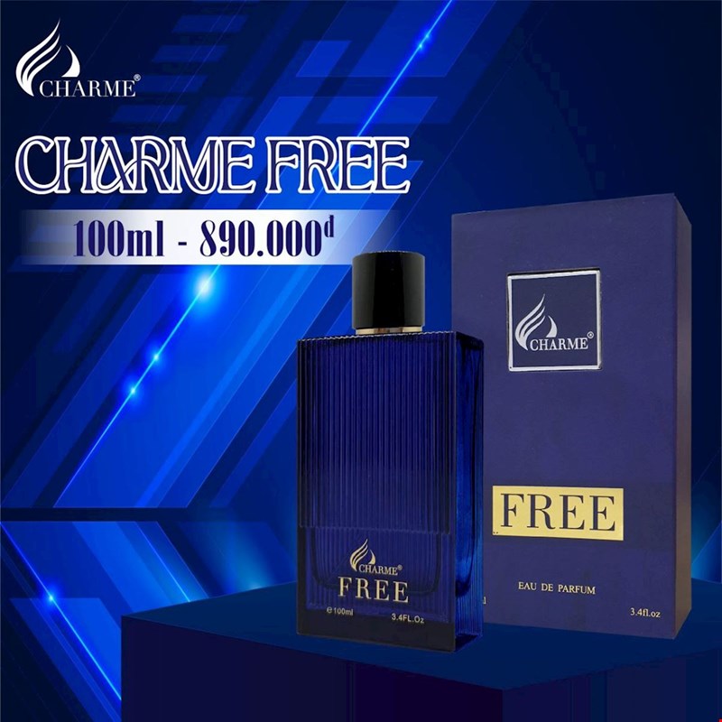 Nước hoa nam Charme Free 100ml