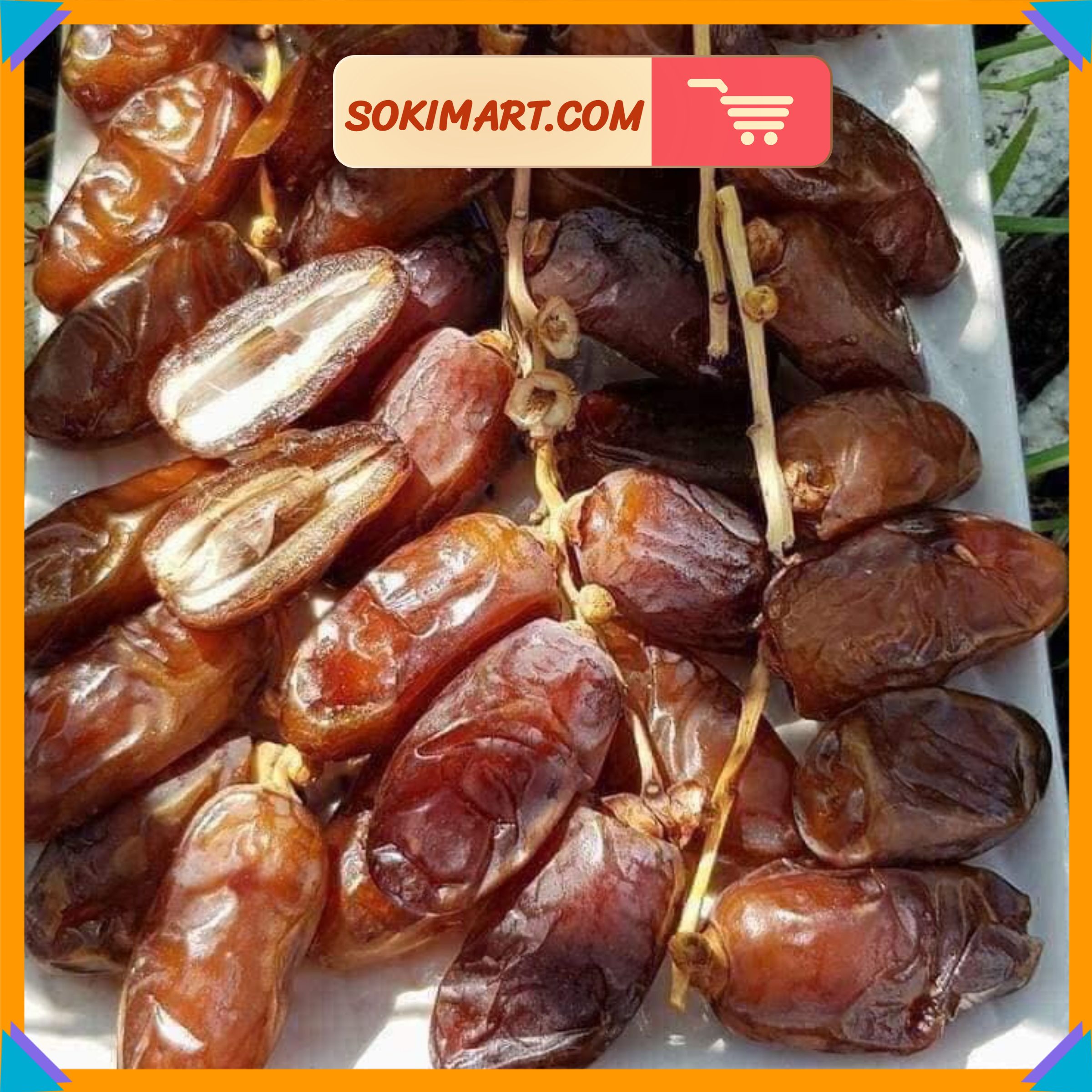 Chà là nguyên cành Tunisia -  500g