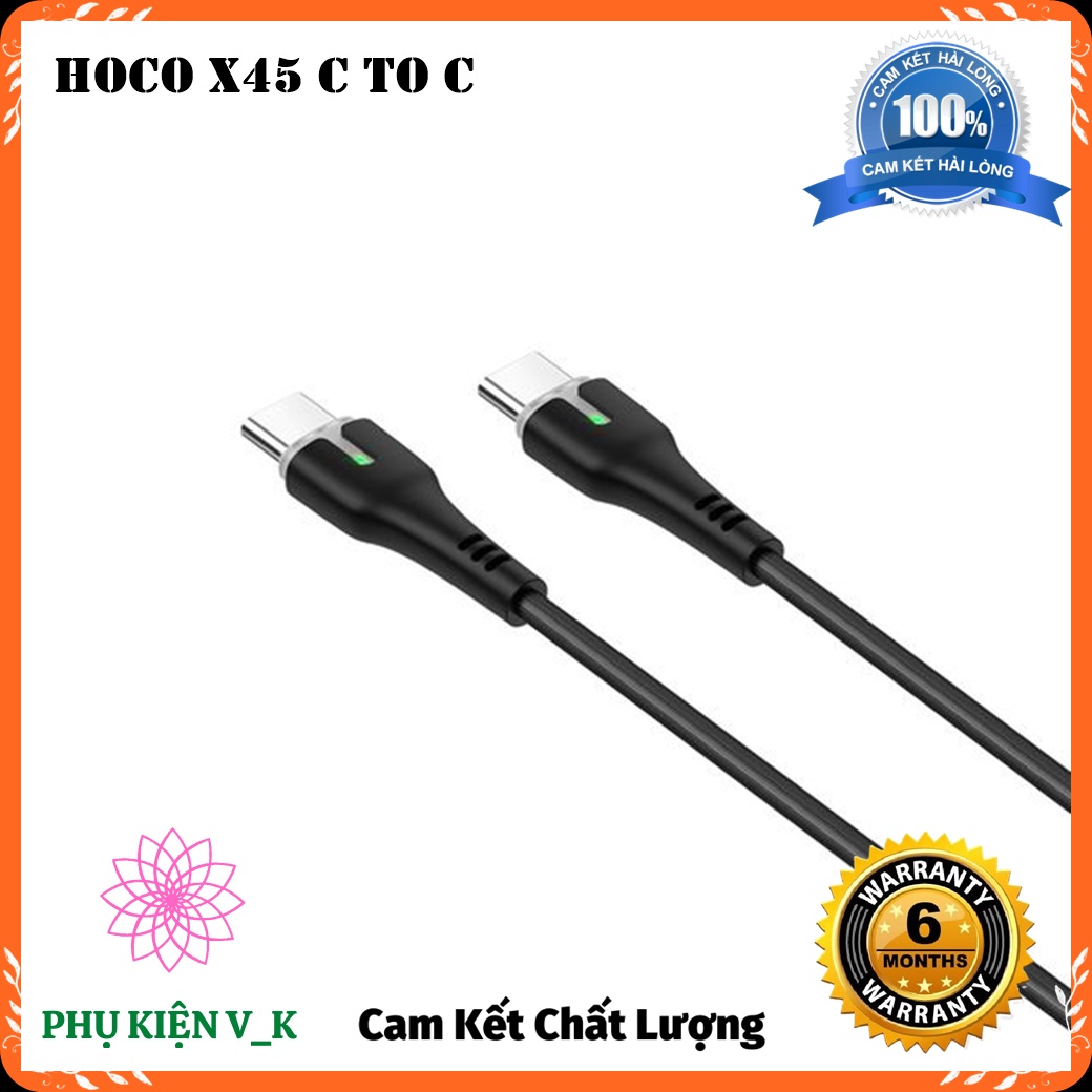 (Giá Hủy Diệt) Cáp Sạc Nhanh Type C to Type C 60W- Hàng Chính Hãng