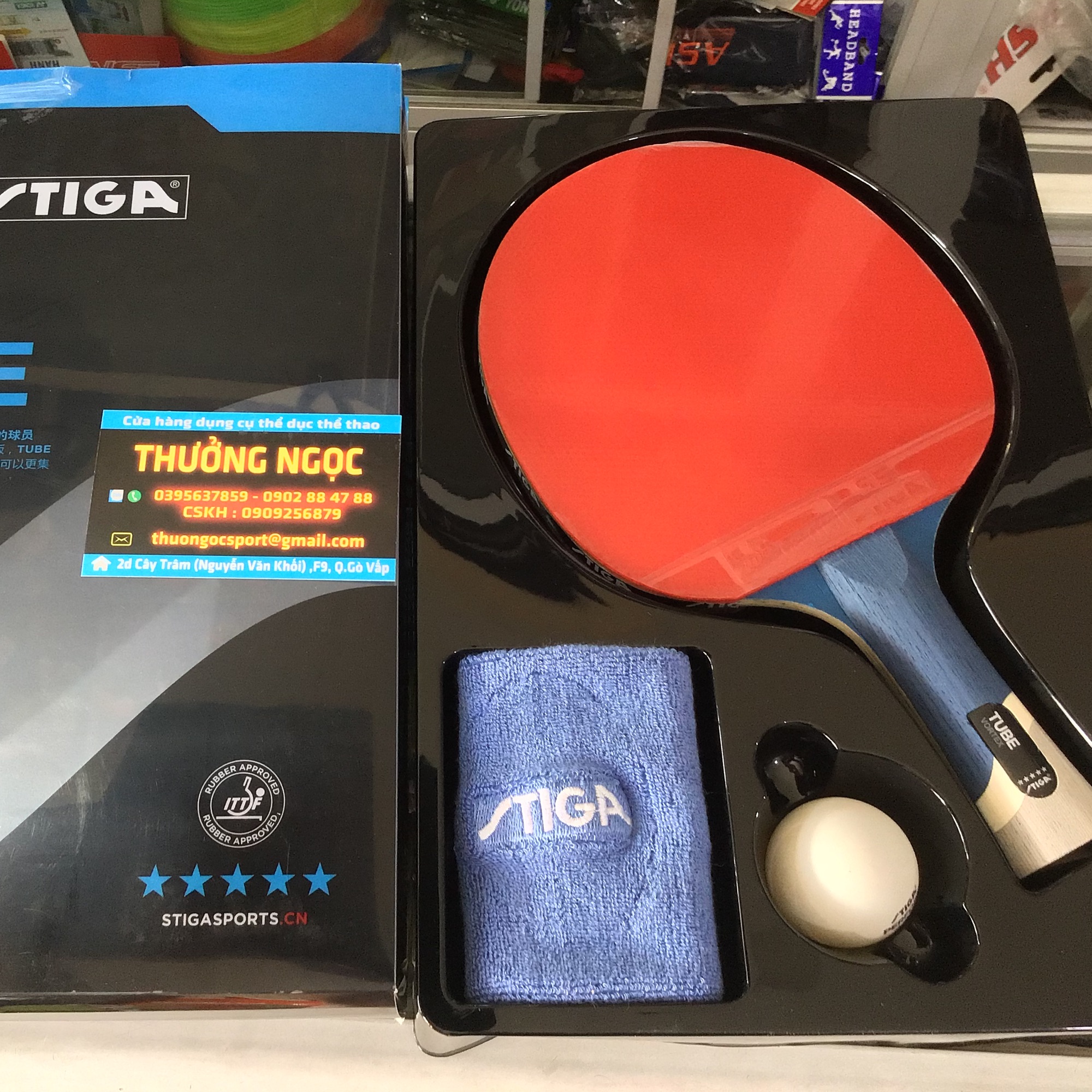 Vợt Bóng Bàn STIGA TUBE 5 Sao