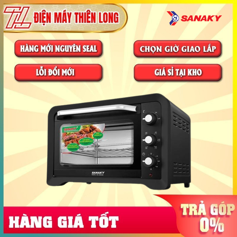 Vh-509s2d lò nướng sanaky vh509s2d 50l - trả góp 0% - giao toàn quốc - ngoài hcm tính phí