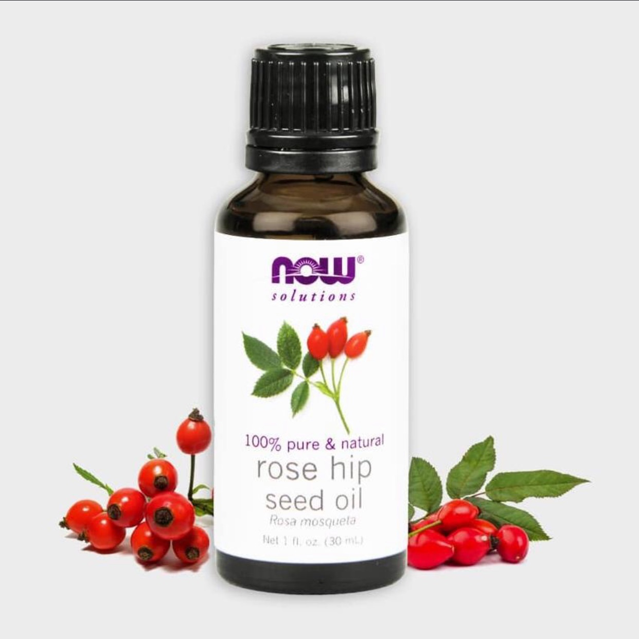 [Chính Hãng] Tinh Dầu Rose Hip Seed Oil 30ml - Now