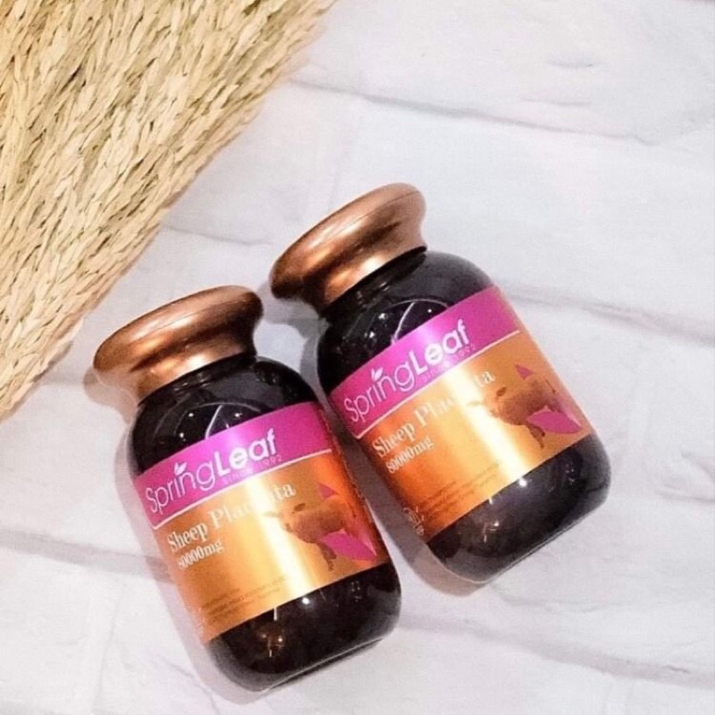 Nhau Thai Cừu Sheep Placenta Springleaf 80000Mg 90 Viên - Úc