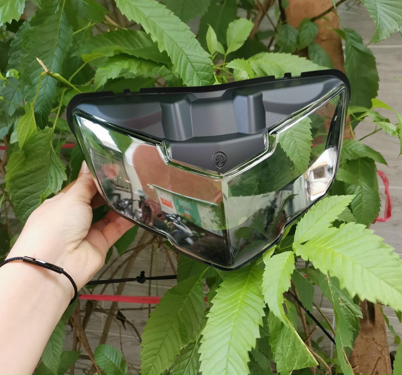 Mica đèn pha 150cc  ex19