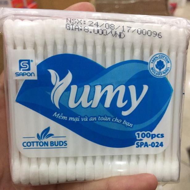 Tăm bông yumy 100sp