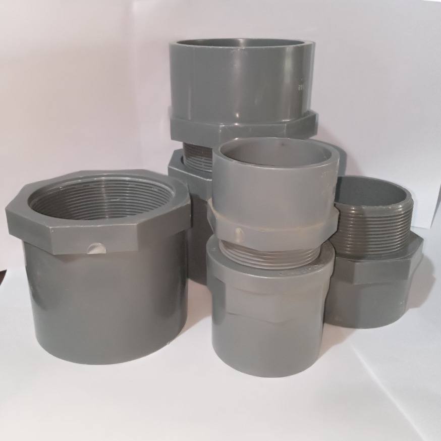 Ren trong ,ren ngoài pvc phi 60,75,90