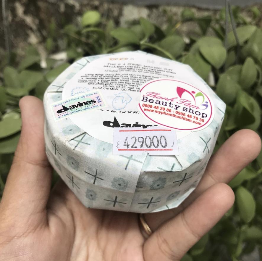Đất Sét Tạo Hình Cứng Davines Strong Moulding Clay 75ml
