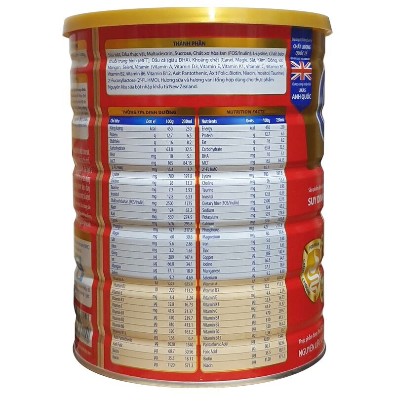[Chính Hãng] Sữa Bột Oggi Gold 900g