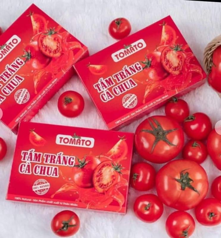 TẮM TRẮNG CÀ CHUA TOMATO