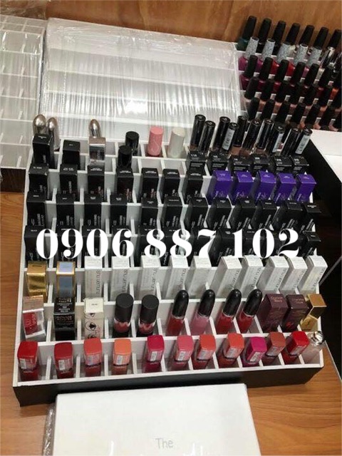 Kệ trưng bày son, kệ đựng son 80 ô