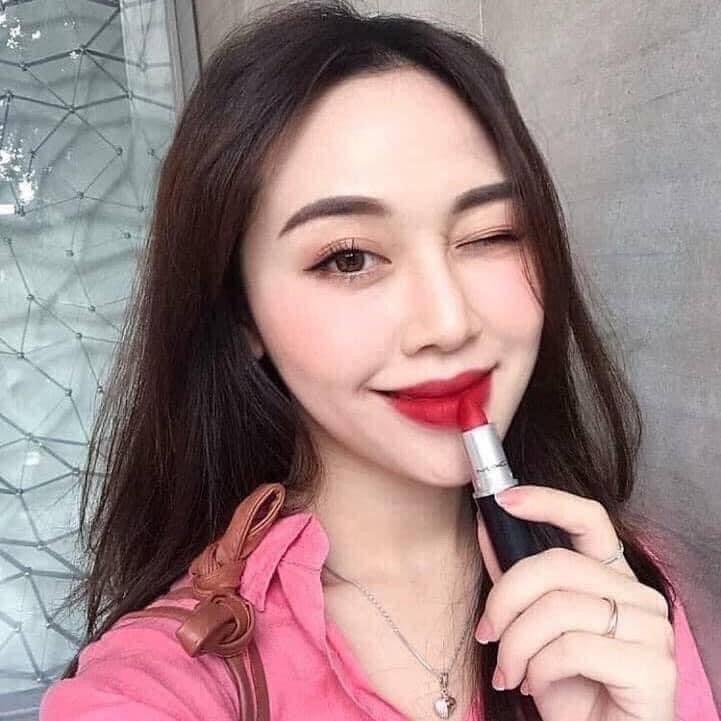 [FreeShip Max] - Son Ma.c Retro Matte màu Ruby Woo 707 (Đỏ Ruby) - Kiss cosmetics