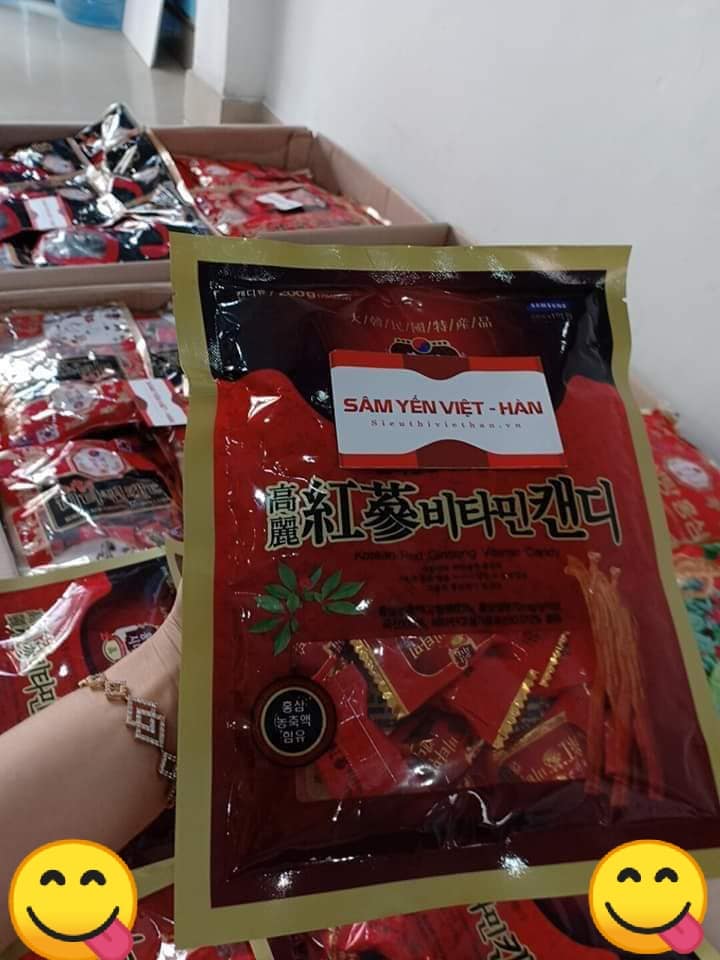 [HCM]KẸO HỒNG SÂM VITAMIN HÀN QUỐC