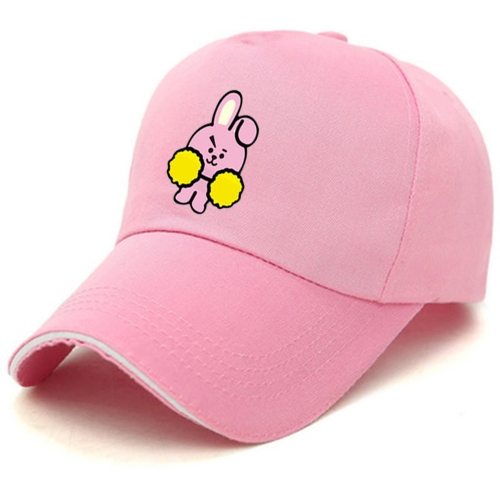 [HCM]Nón lưỡi trainón kết BT 21 BTS màu hồng