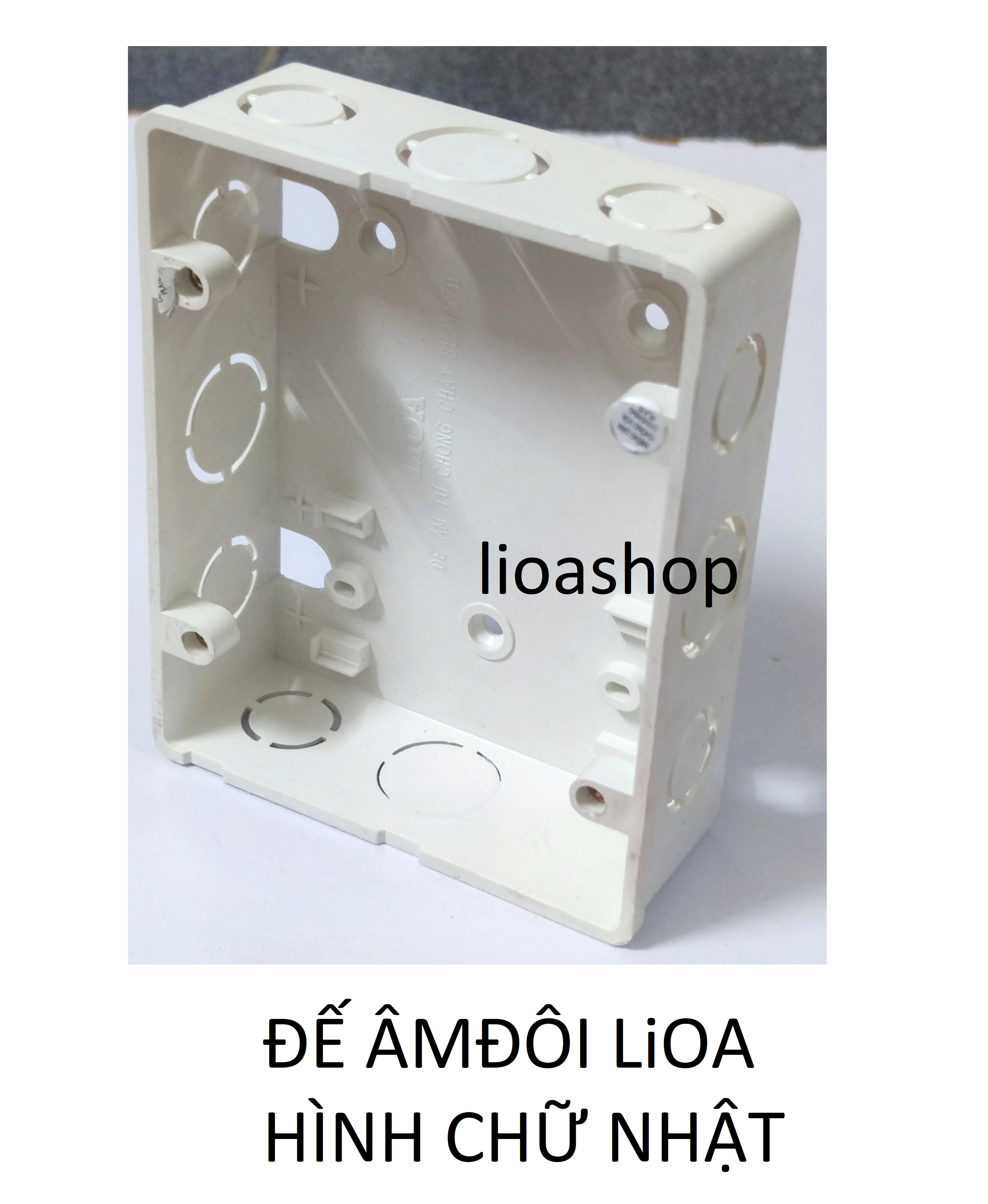 ĐẾ ÂM ĐÔI - ĐẾ NỔI  ĐÔI CHỮ NHẬT LiOA