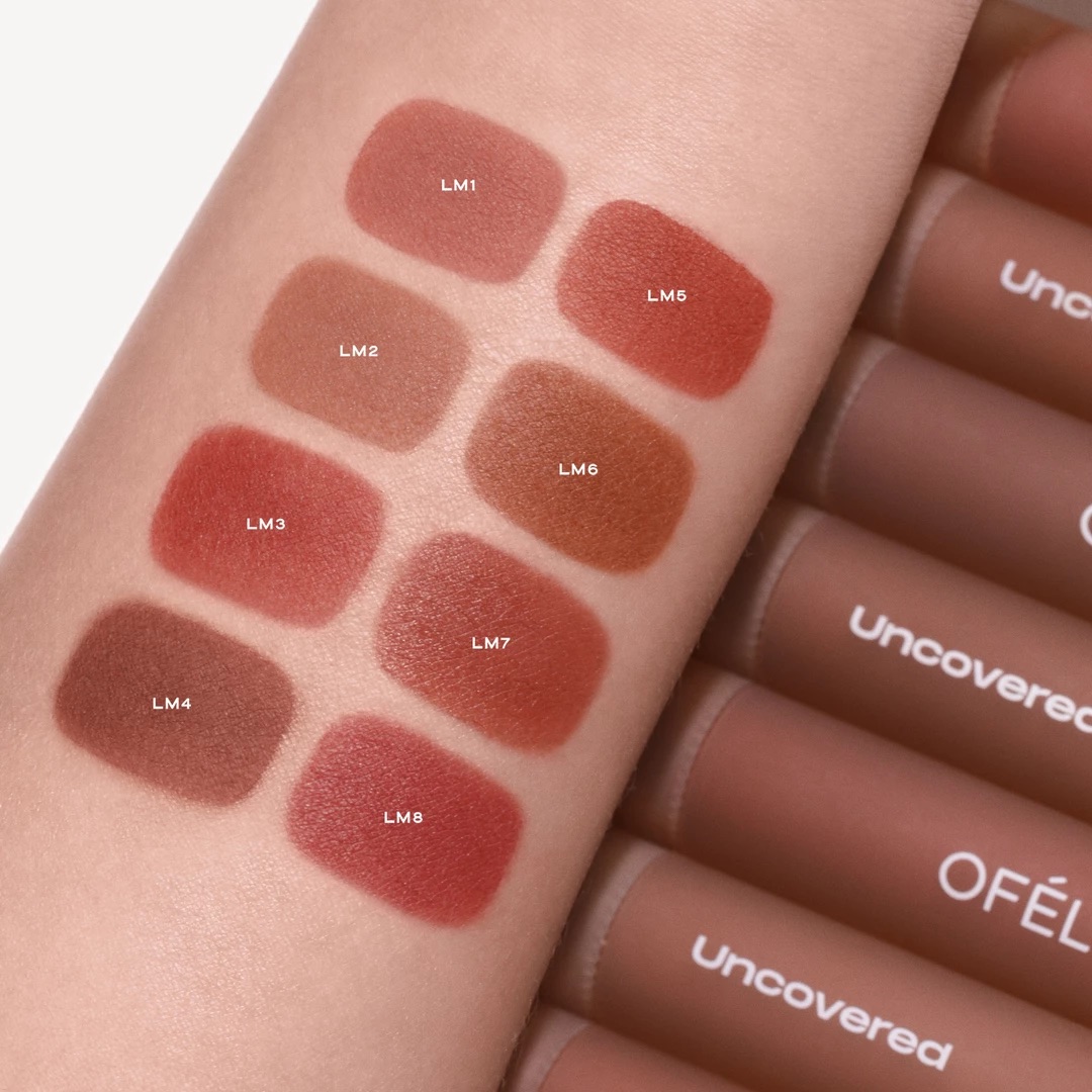 Son Kem Lì, Mịn Môi, Lâu Trôi OFÉLIA Uncovered Lip Mousse