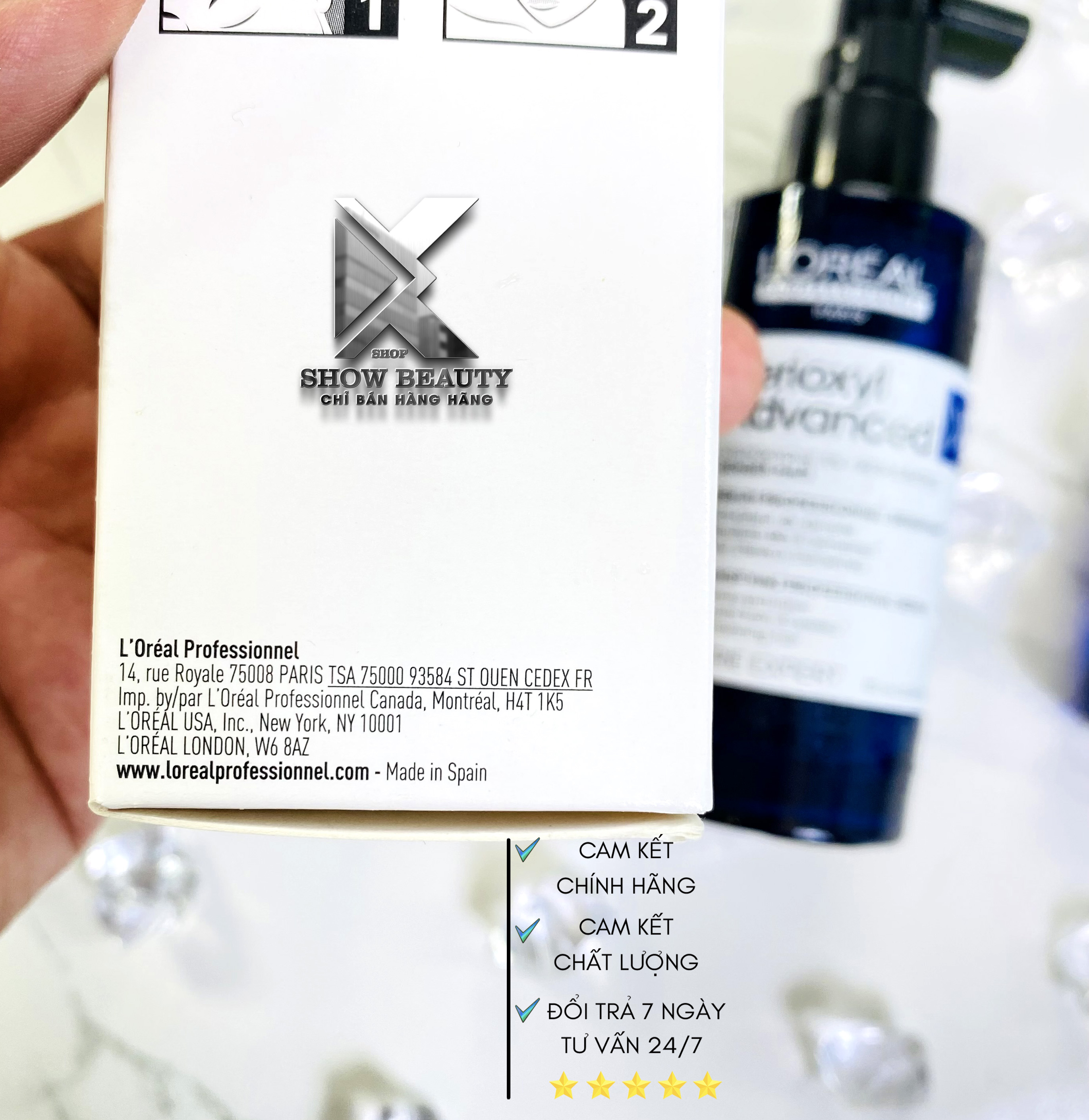 Tinh Chất Kích Thích Mọc Tóc, Làm Dày Tóc Serioxyl Denser Hair 90ml -  Loreal Professionnel