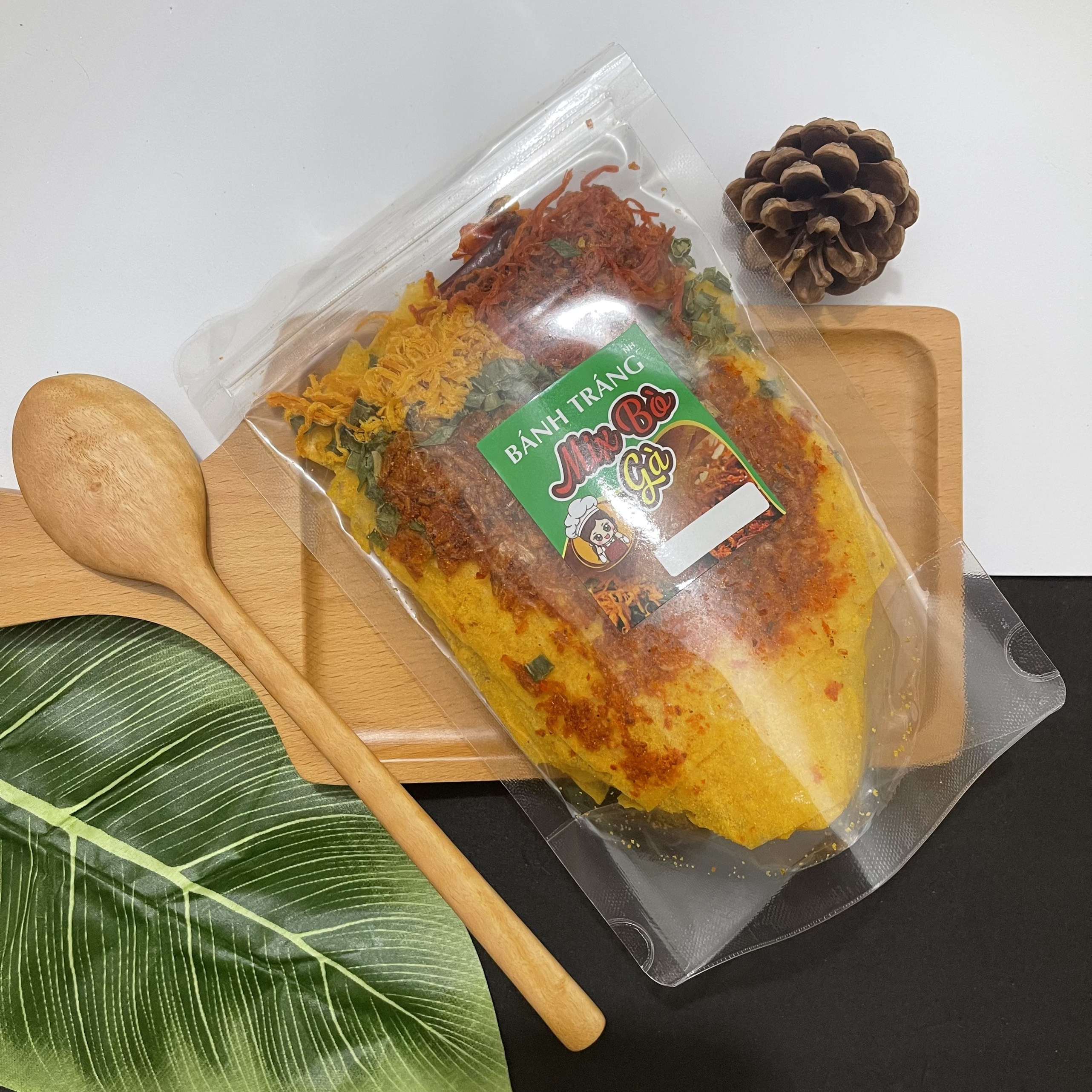 Bánh Tráng Phomai Mix Bò Gà