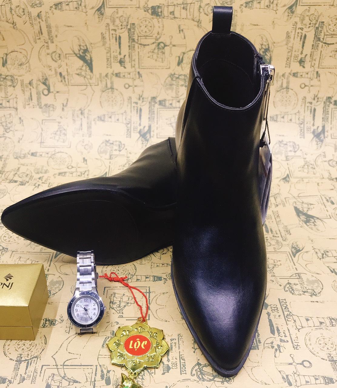 Giày Boot Mango Nữ Xuất Dư Xịn