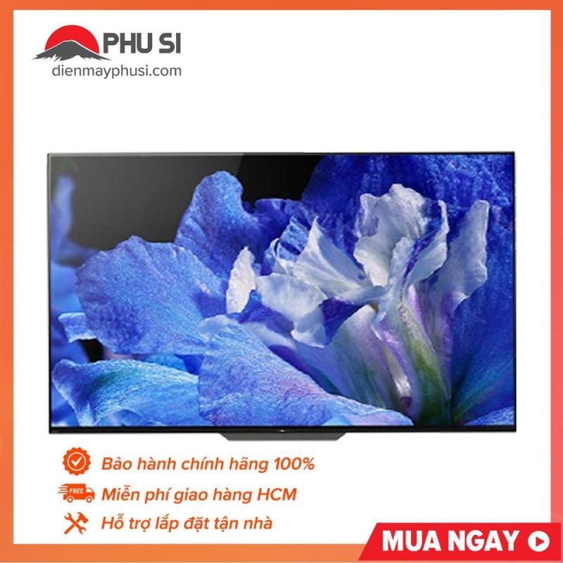 Bảng giá [Trả góp 0%]Android TV OLED 4K HDR Sony 55 inch KD-55A8F với thiết kế màn hình to tràn viền khiến tivi mang đến vẻ đẹp thanh lịch cho gian phòng