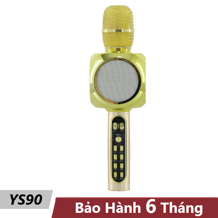 Micro Bluetooth Karaoke YS90 kèm loa nghe nhạc không dây Loa Bluetooth Loa karaoke Mic loa bluetooth loa bluetooth bảo hành 6 tháng Micro Bluetooth Mic không dây mic bluetooth mic karaoke mic thu âm mic karaok