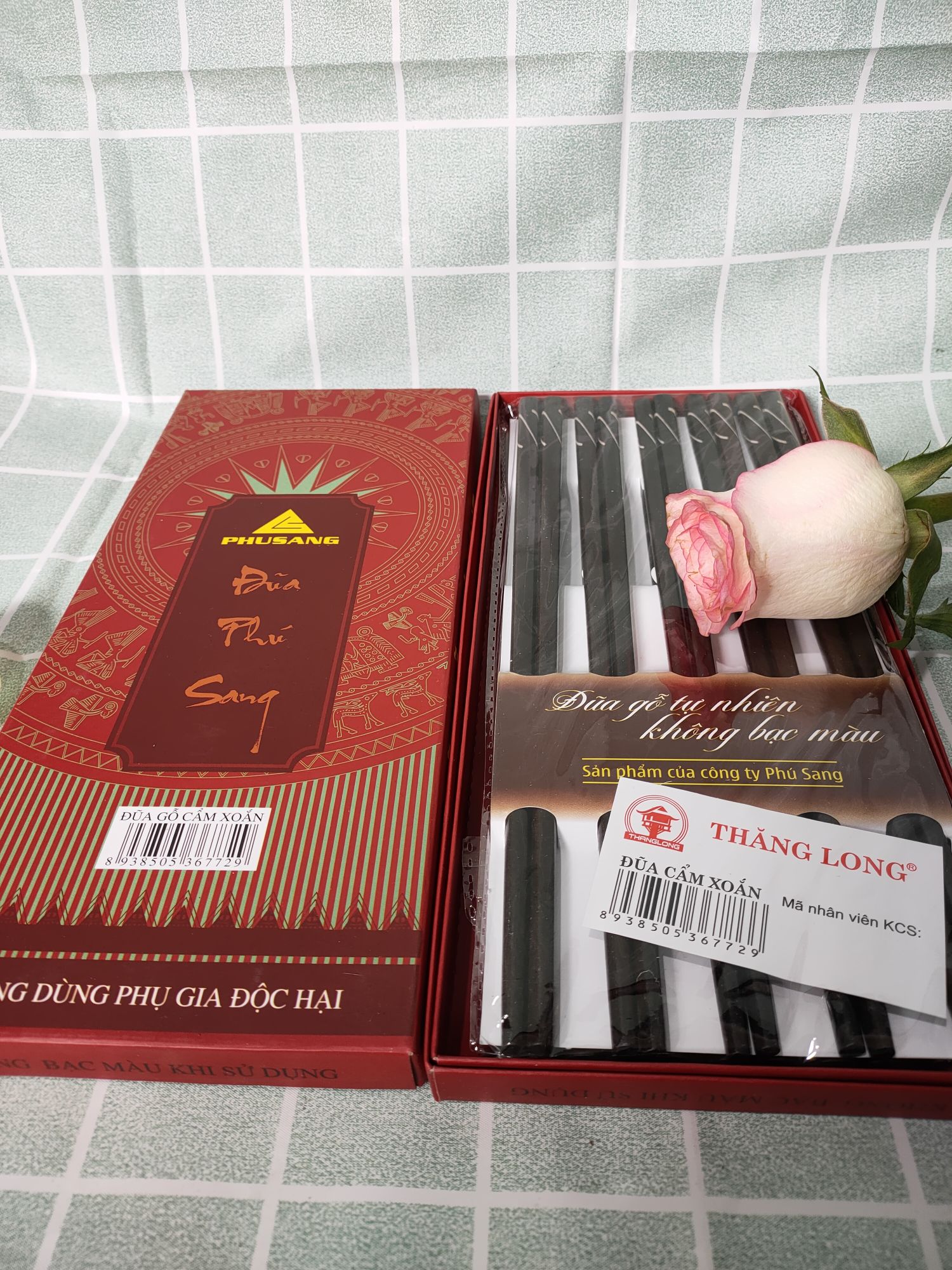 Đũa gỗ thăng long đẹp hàng chuẩn loại 1
