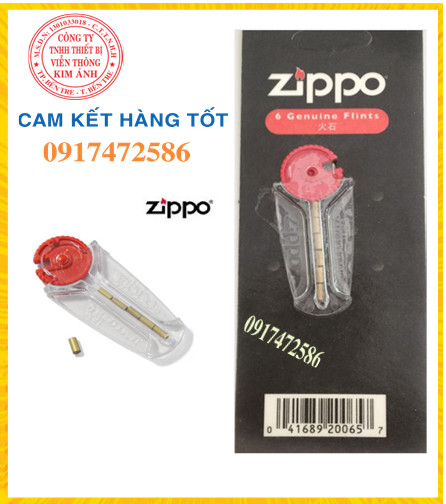 Đá zippo - đá lửa zippo loại rẻ vỉ 6 viên,