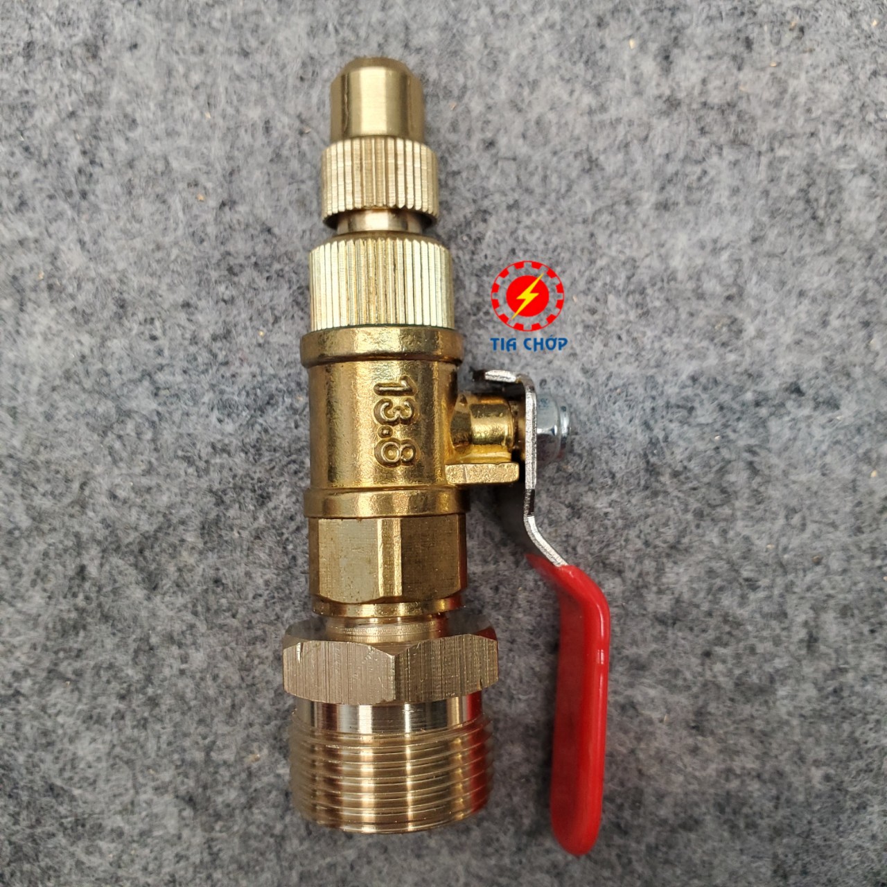 Béc rửa máy lạnh vòi thẳng có chỉnh  Đầu béc rửa máy lạnh điều hòa dùng cho máy rửa xe chỉnh áp - đầu chỉnh được - ngắn/cong Van Loại tốt Ac 13.8