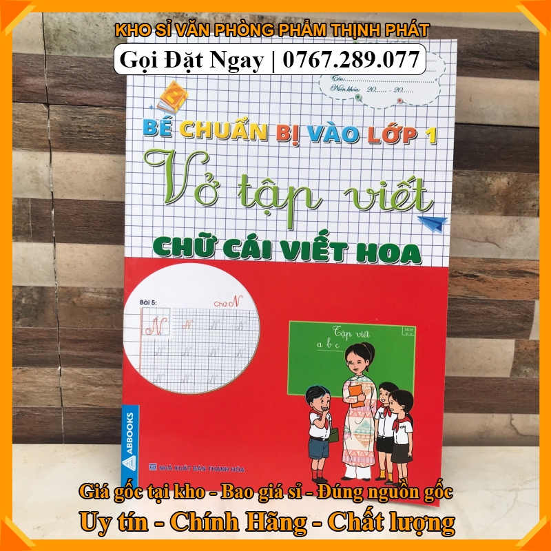 VỞ ÔLY CHỮ HOA