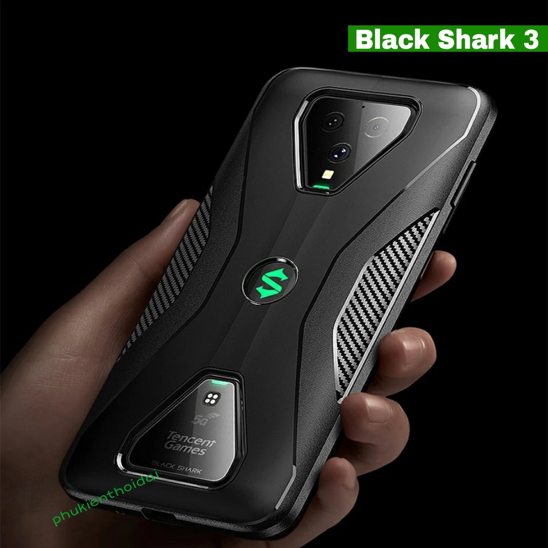 Ốp lưng Xiaomi Black Shark 3 / 3s chống sốc vân rằn ri cao cấp