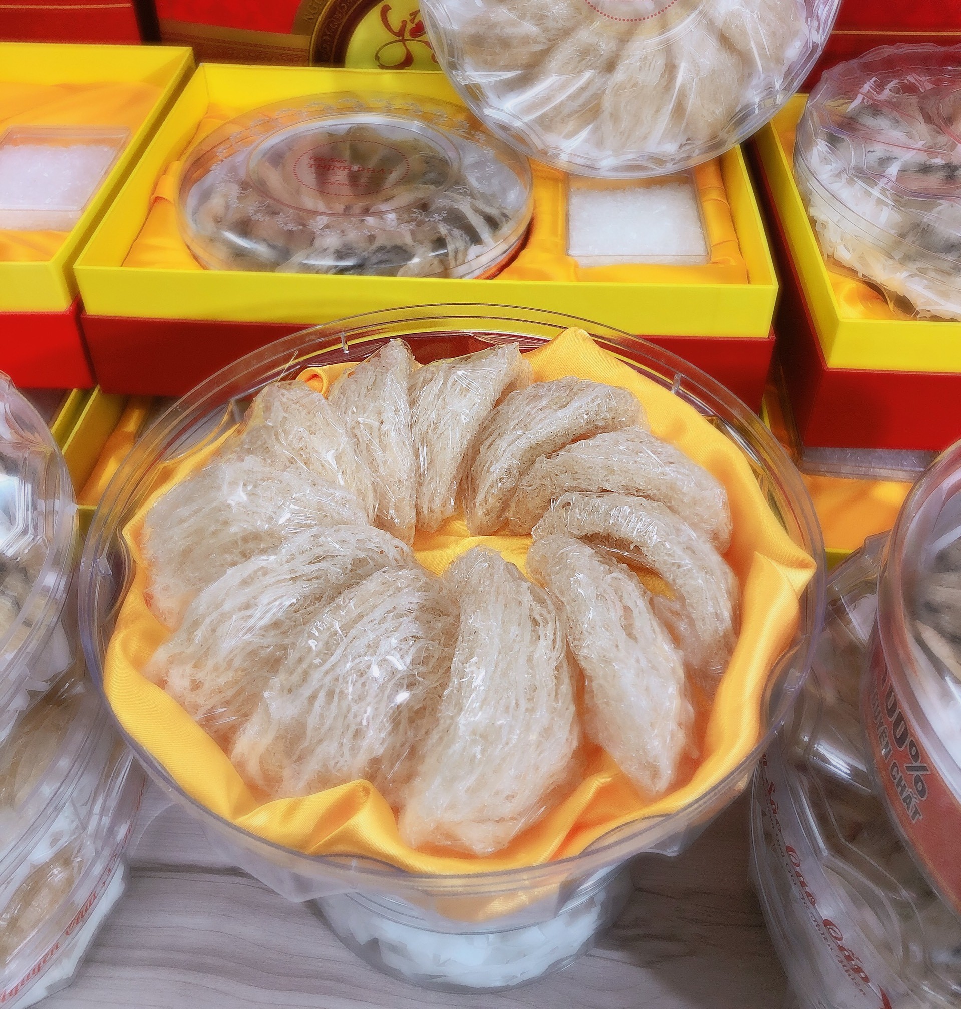 Tổ yến sào sơ chế sạch lông sợi dài loại 1 50g/100g - yến sào nha trang cao cấp - yến sào nhà nuôi - yến sào thịnh phát