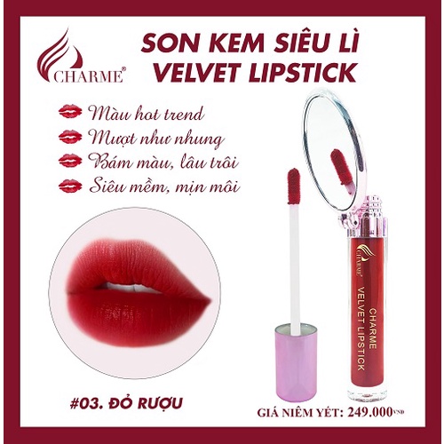 Son kem Velvet Lipstick Collagen Hàn Quốc