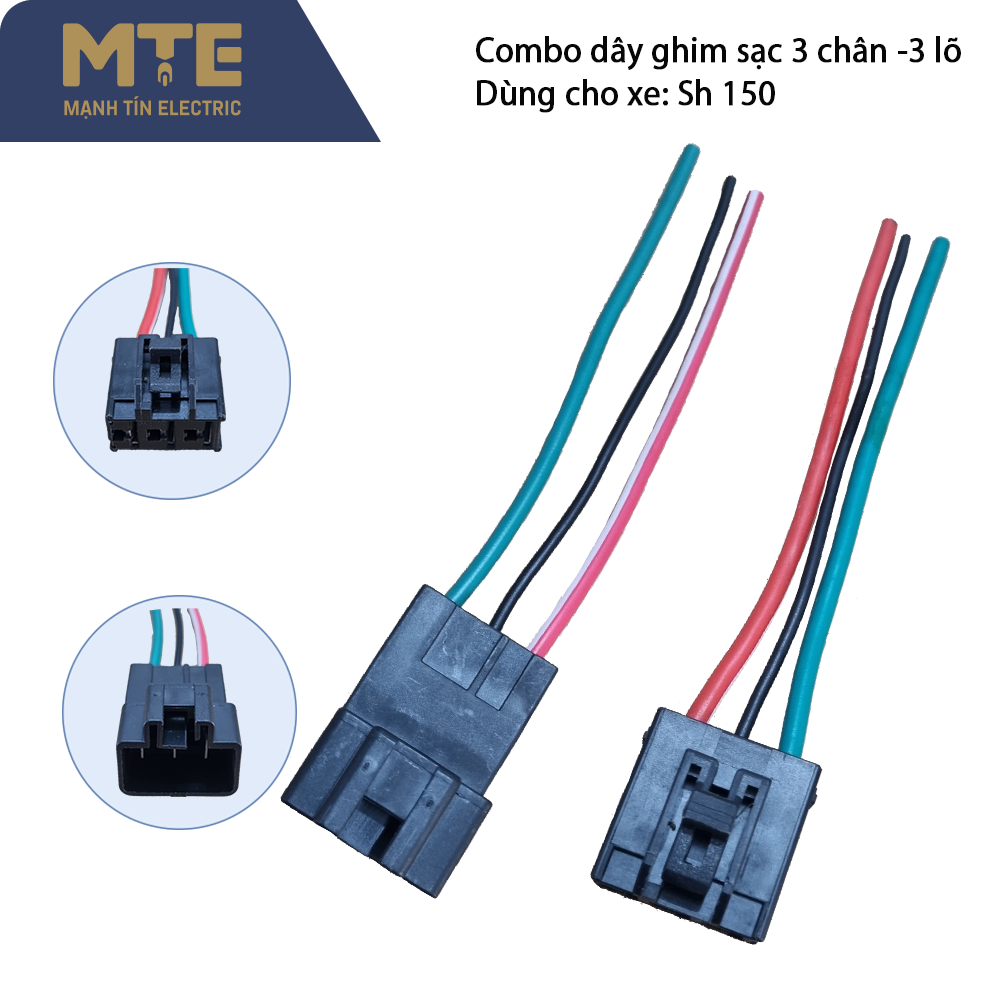 Combo dây ghim sạc dùng cho xe SH 150