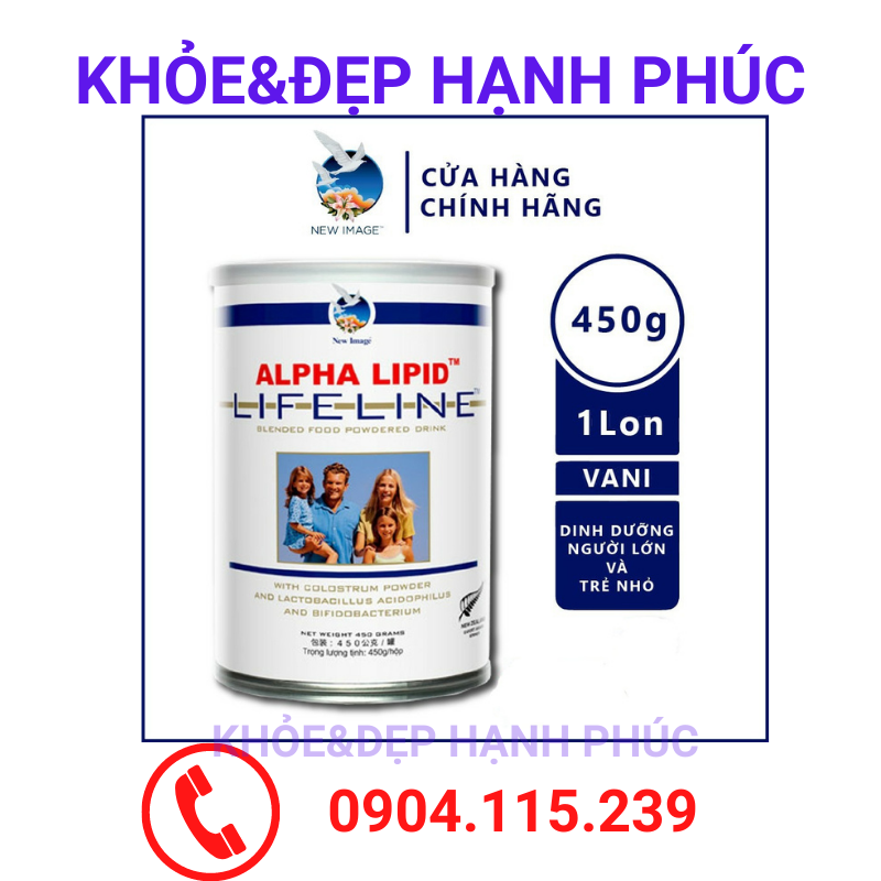 [Chính hãng cạo mã code] Sữa non Alpha Lipid Lifeline (New Zealand)