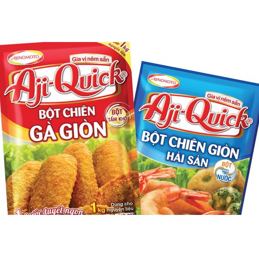 Bột Chiên Giòn Hải Sản Aji-Quick (150g)