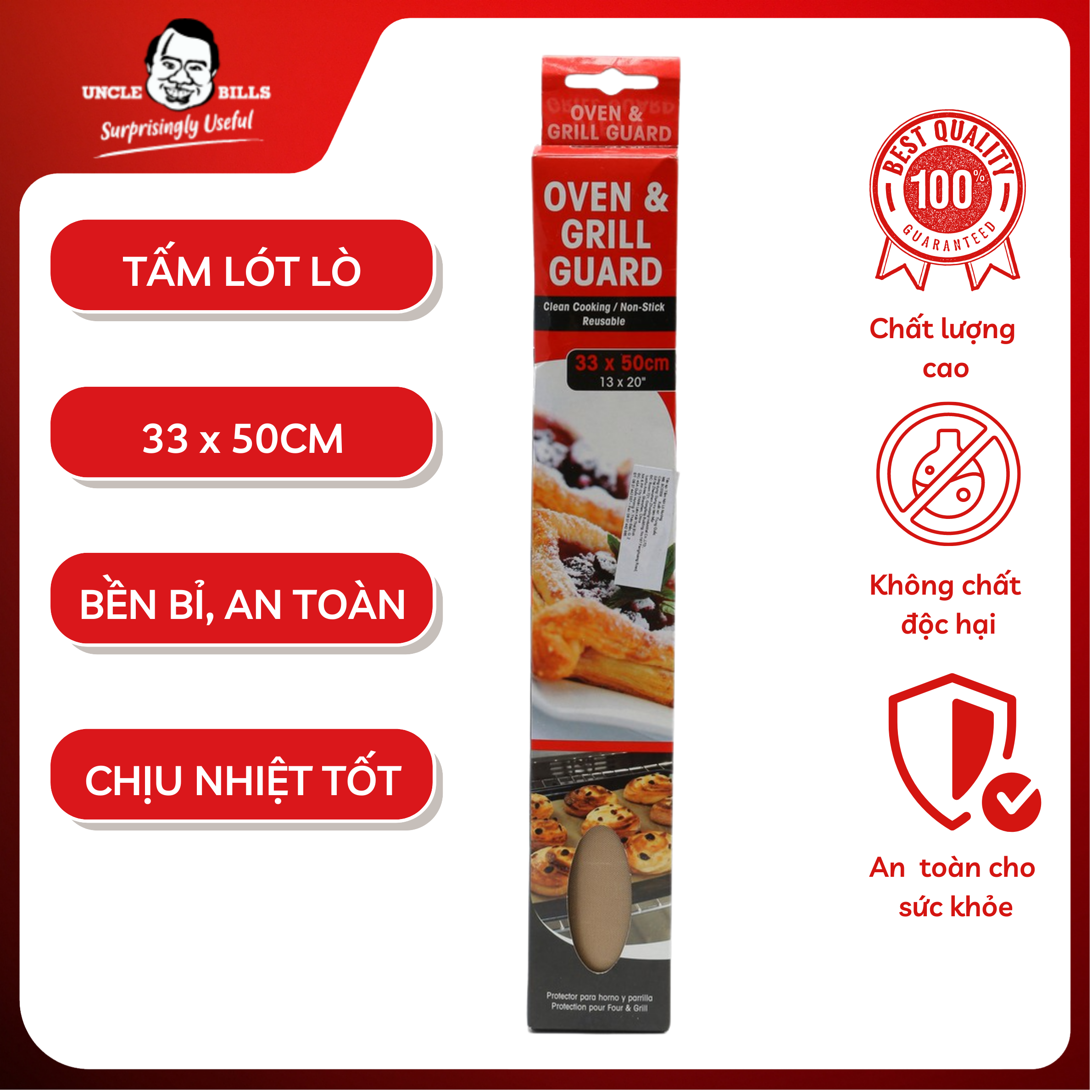 Tấm Lót Lò Nướng UBL BC0339
