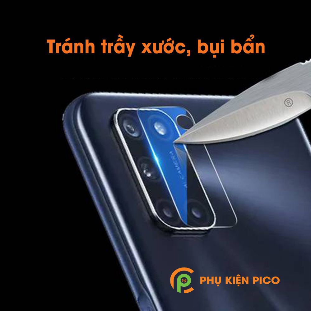 Dán camera Oppo A92 cường lực camera trong suốt độ cứng 7H