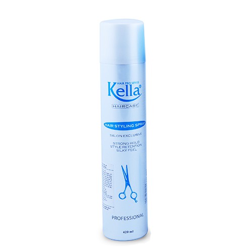 [HCM]Keo xịt tóc Kella mềm giúp tạo kiểu và giữ nếp 420ml