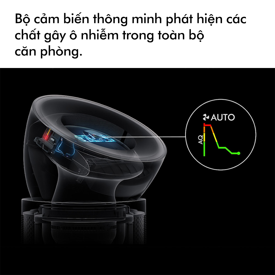 [DUY NHẤT 26.6: NGÀY HỘI THƯƠNG HIỆU DYSON] Máy lọc không khí Dyson Purifier Big + Quiet Formaldehyde BP03 (Xám Trắng/Xanh Phổ)
