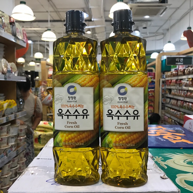 Dầu ngô ( dầu bắp ) hàn quốc 900ml