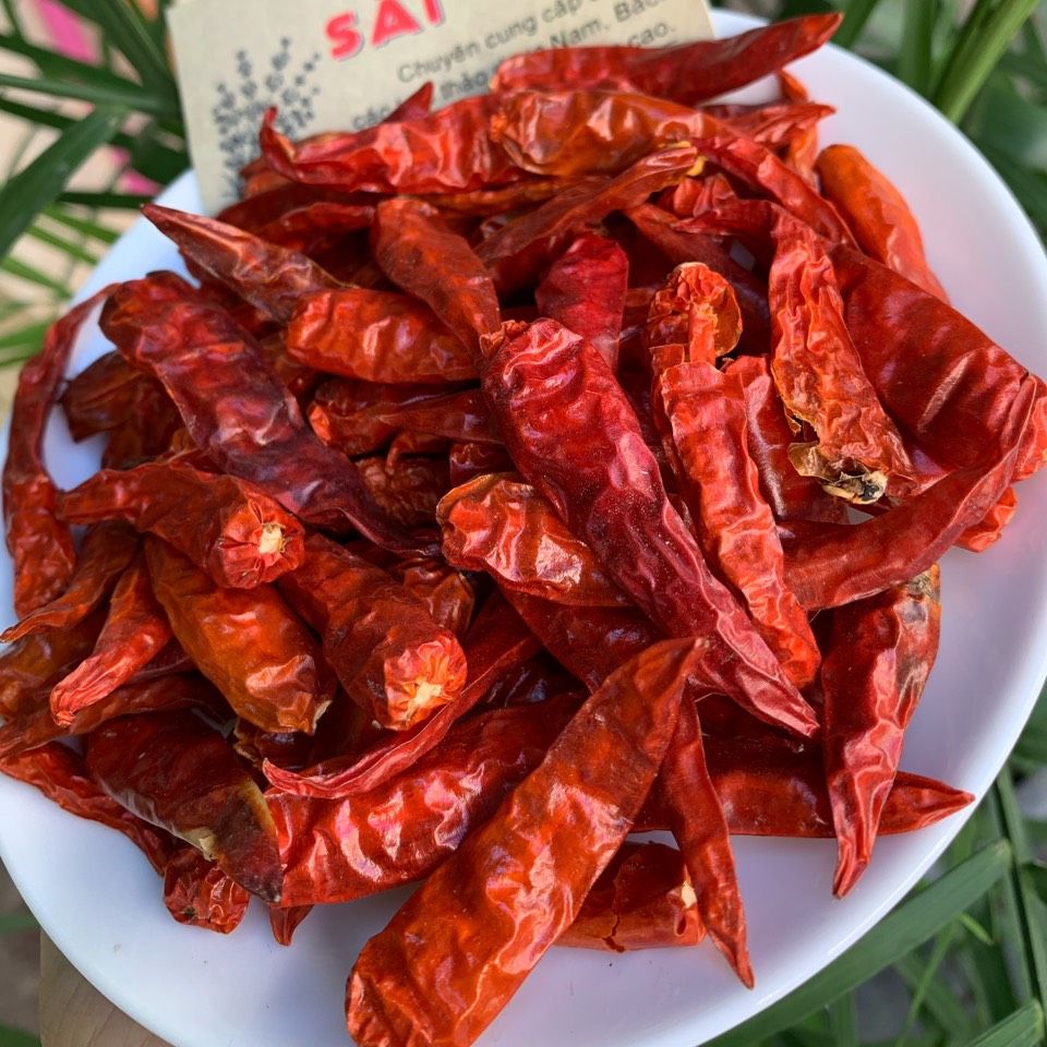 [HCM]Ớt Khô Nguyên Trái 100g