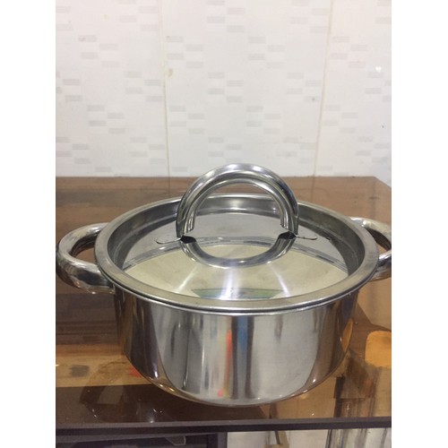 NỒI INOX 18 CM-dày dặn