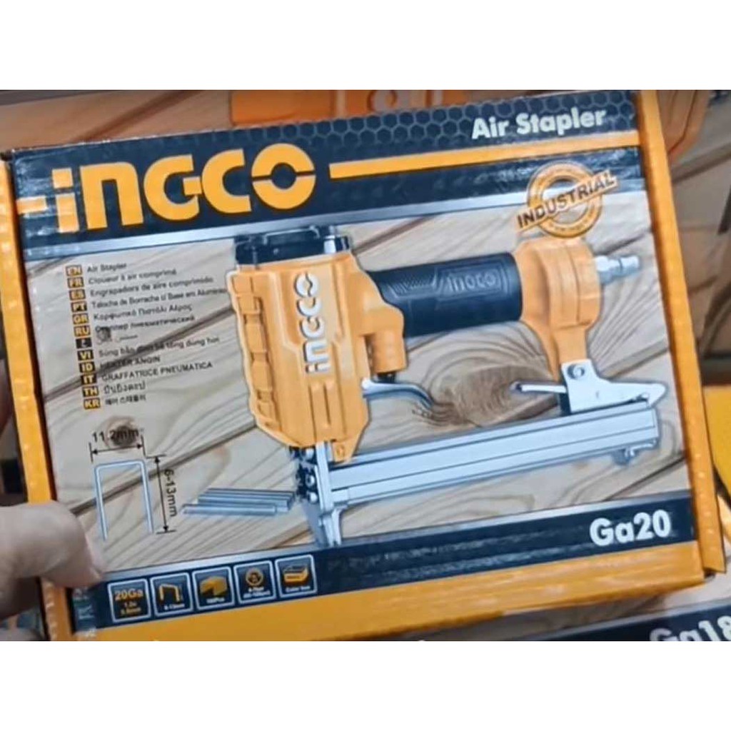 Súng bắn đinh U dùng hơi INGCO APS06131-3