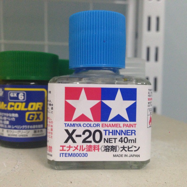 Dung dịch pha sơn gốc dầu thinner Enamel X20 Tamiya 40ml 80030
