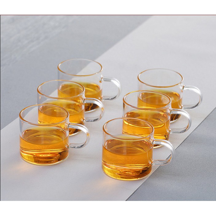 Ấm trà thủy tinh nắp gỗ 1000ml
