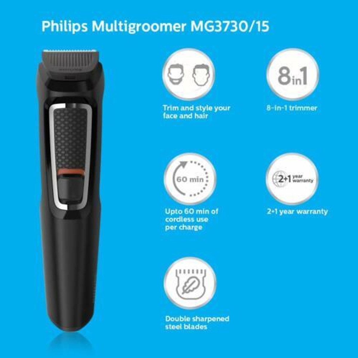 Máy cạo tỉa đa năng Philips MG3730/15
