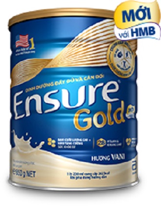 [HCM]Lon sữa bột En.sure Gold hương vani 850G